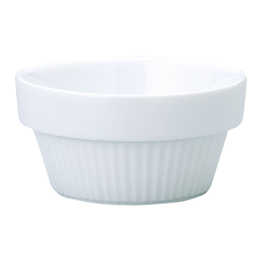 ダイアセラム ペンタゴン ホワイト 8cmスタックスフレ 洋食器 オーブンウェア スフレ・ココット オーブ..