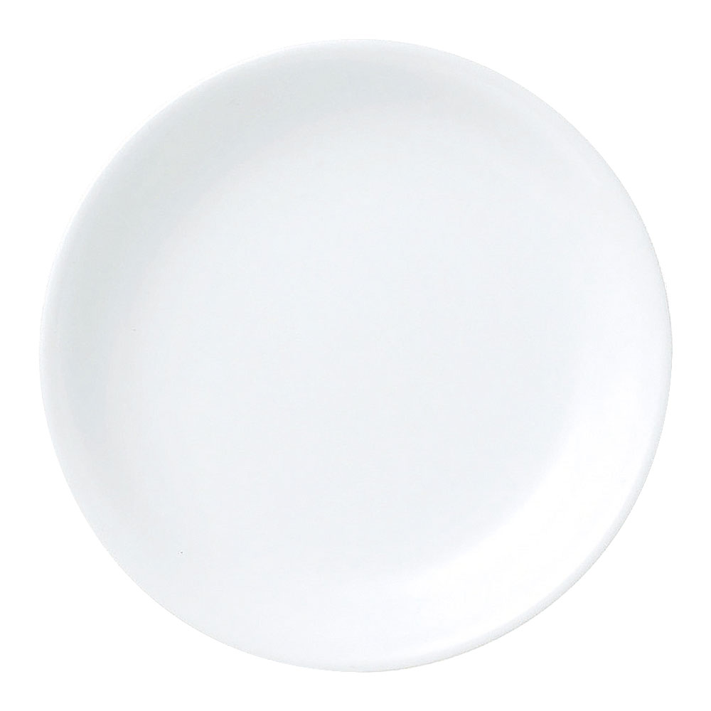Rakuten - 軽量強化 ホワイト 18cm皿 和食器 丸中皿 日本製 業務用 rs/63-12-16-14