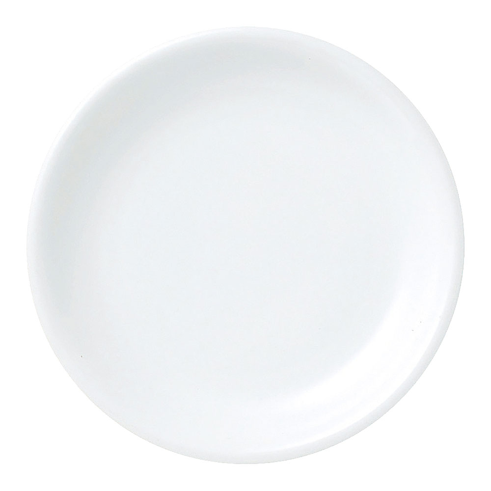樂天商城 - 軽量強化 ホワイト 20cm皿 和食器 丸中皿 日本製 業務用 rs/63-12-16-10