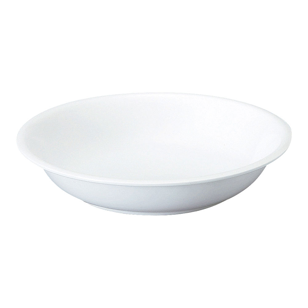 Rakuten - 軽量強化 ホワイト 20cm深皿 和食器 めん皿・パスタ皿・カレー皿 日本製 業務用 rs/63-12-18-2