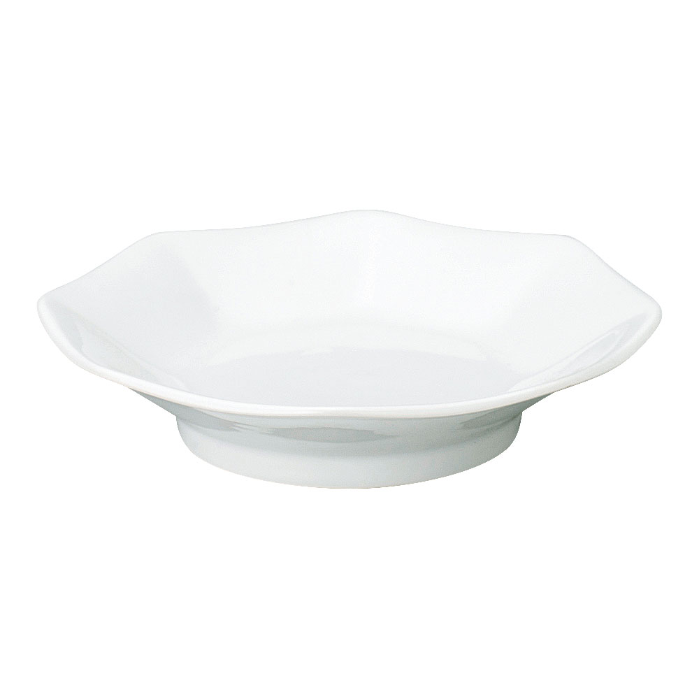 Rakuten - ダイアセラム 長安 八角19cm高台皿 中華食器・アジアン食器 チャーハン皿 強化 日本製 業務用 rs/63-12-10-14