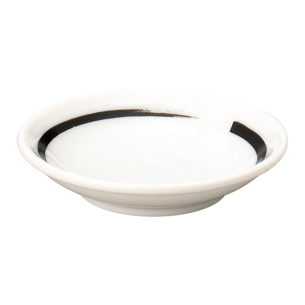 Rakuten - 玄武 刷毛目ライン メタ玉9cm深皿 中華食器・アジアン食器 タレ入れ 日本製 業務用 rs/63-12-41-12