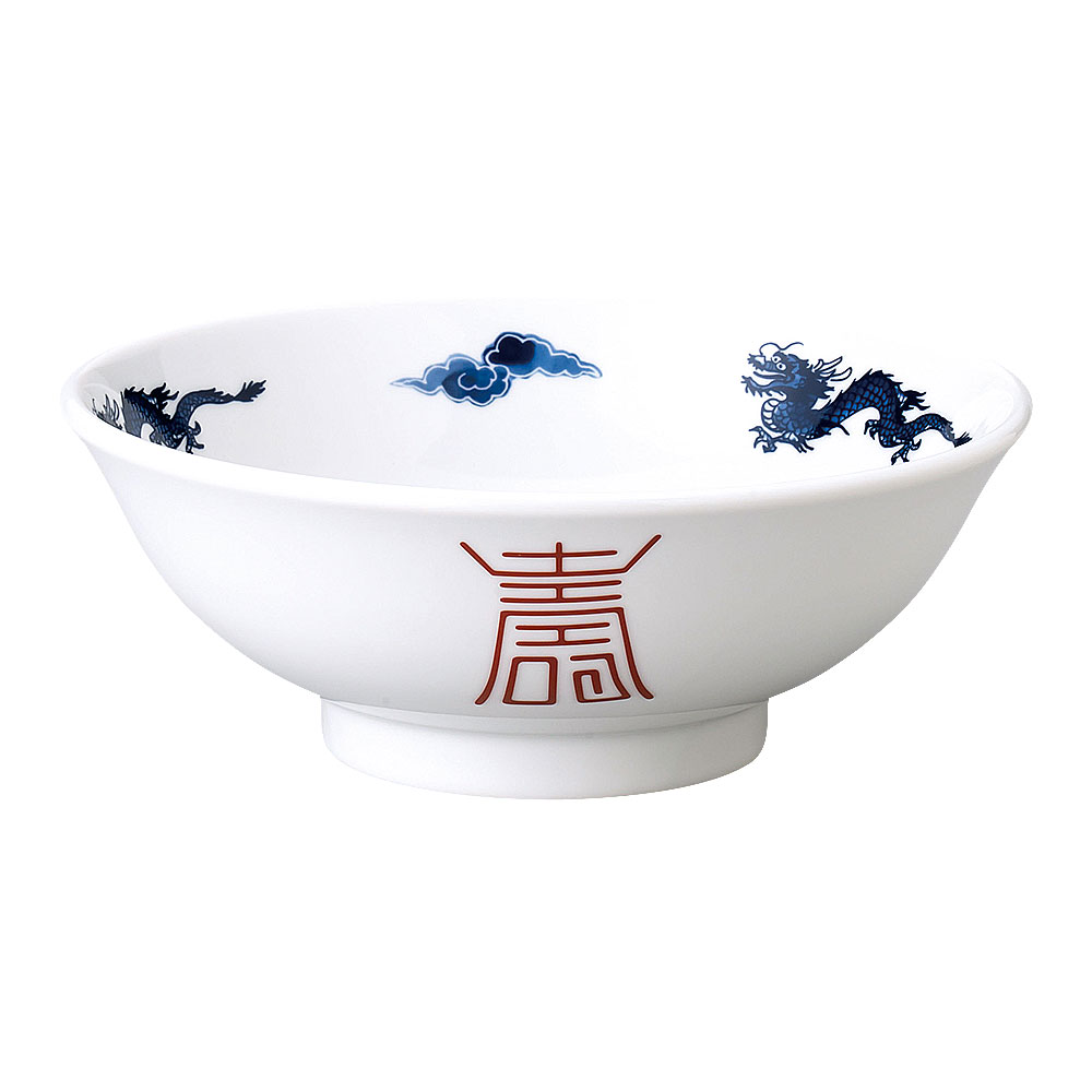 Ramen Bowls - 蒼龍 反高台21cm丼 中華食器・アジアン食器 ラーメン丼 日本製 業務用 63-11-233-13