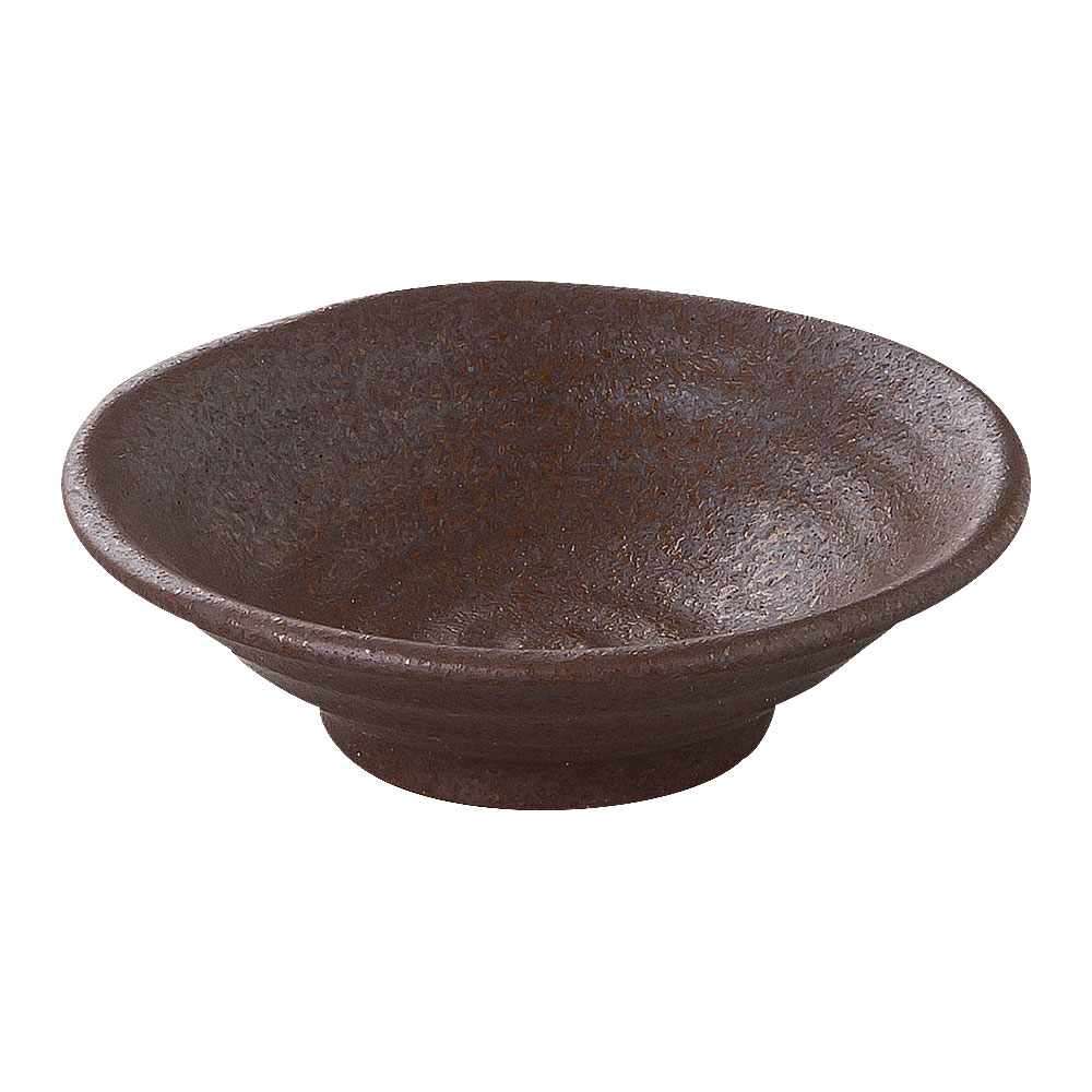 Rakuten - 鳴門 11cm深皿 赤茶備前 和食器 小皿 日本製 業務用 rs/63-12-95-11