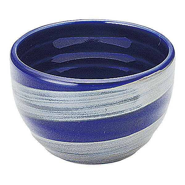 銀彩ブルー ころころ碗 約10.6cm 青系 和食器 小鉢 日本製 業務用 和風 おしゃれ 和モダン 和カフェ 居..