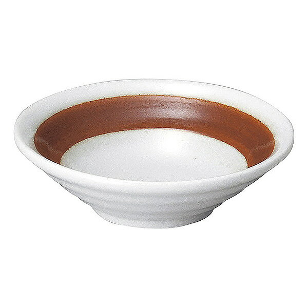 小鉢 赤帯 リップル3.5鉢 約11.1cm 白系 和食器 松花堂 日本製 業務用 和風 おしゃれ 和モダン 和カフェ 居酒屋 料亭 割烹 松花堂弁当 65-53114059