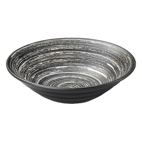 Rakuten - 雪の舞 リップル5.0鉢 約16.4cm 黒系 和食器 中鉢 日本製 業務用 鉢 小鉢 ボウル サラダボウル 取り鉢 鍋取り鉢 とんすい シリアルボウル ヨーグルトボウル カフェ風 モダン 和風 おしゃれ 和モダン 和カフェ 居酒屋 料亭 割烹 65-53134053