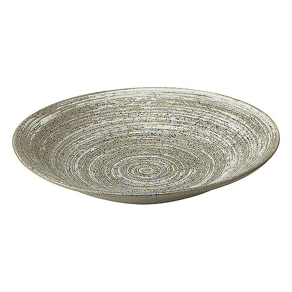 Rakuten - 風の舞 リップル8.5皿 約25.5cm 茶系 和食器 めん皿・パスタ皿・カレー皿 日本製 業務用 和風 おしゃれ 和モダン 和カフェ 居酒屋 料亭 割烹 65-53174002