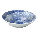 藍日傘 リップル5.0鉢 約16.4cm 青系 和食器 中鉢 日本製 業務用 鉢 小鉢 ボウル サラダボウル 取り鉢 鍋取り鉢 とんすい シリアルボウル ヨーグルトボウル カフェ風 モダン 和風 おしゃれ 和モダン 和カフェ 居酒屋 料亭 割烹 65-53181053