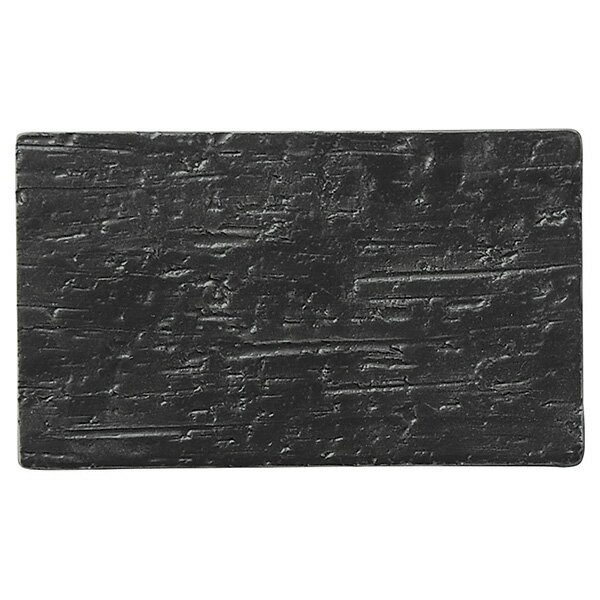 小皿 漆黒 17cm平長角皿 約17.2cm 黒系 和食器 小皿 日本製 業務用 おしゃれ 和風 和モダン シック 65-53831007