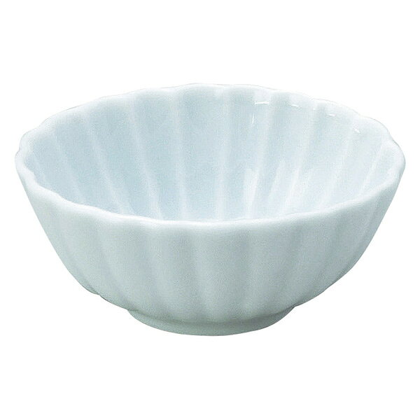 かすみ 青白 7cm楕円小鉢 約7.2cm 青系 和食器 小鉢 日本製 業務用 おしゃれ 和風 和モダン シック 65-56180098