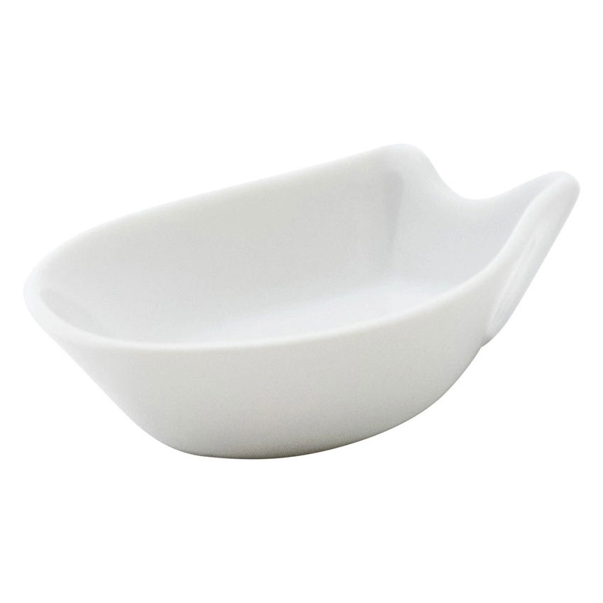 China - 白翔 レンゲ台 約9.3cm 白系 中華食器・アジアン食器 レンゲ 磁器 日本製 美濃焼 業務用 65-50100095