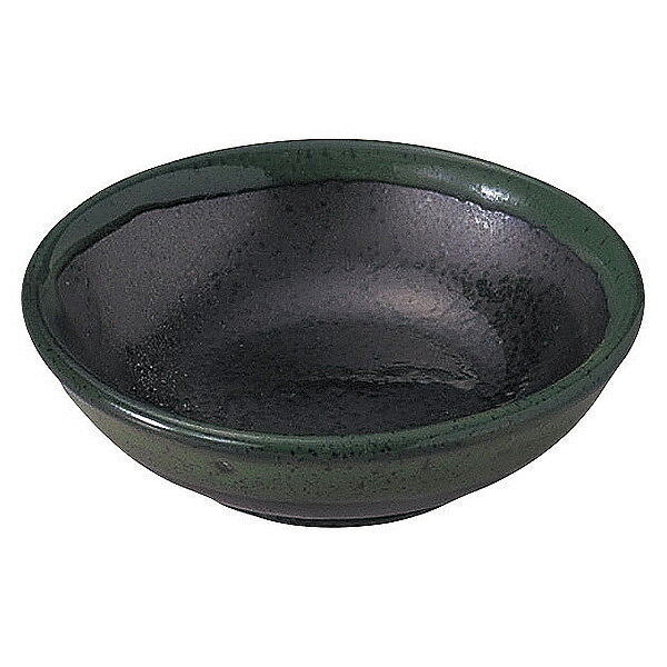 Mino Ware - グリーン志野 2.6薬味皿 約8cm 緑系 和食器 薬味皿 日本製 美濃焼 業務用 小皿 豆皿 おしゃれ 薬味 そば しょうゆ 醤油 お漬物皿 丸皿 65-50077091