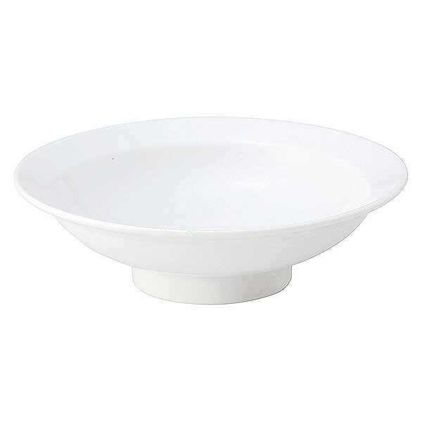Rakuten - 白翔 7.0丸高台皿 約21.8cm 白系 中華食器・アジアン食器 チャーハン皿 日本製 美濃焼 業務用 65-50100077