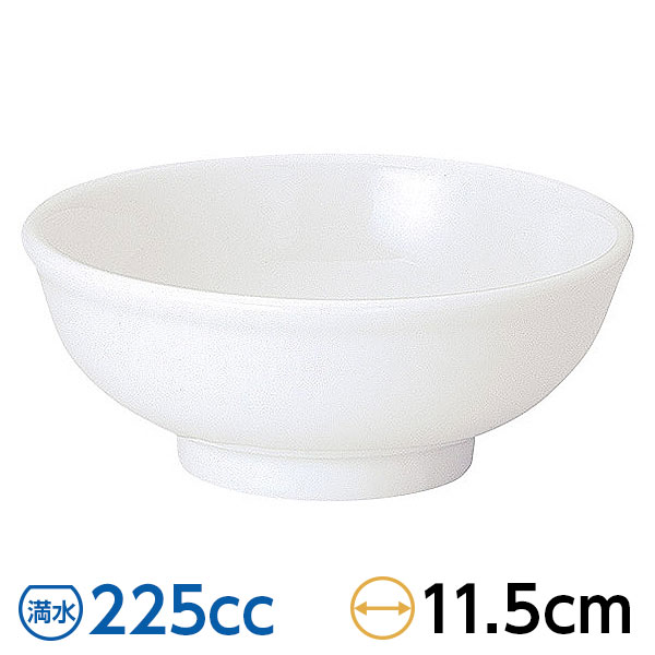 樂天商城 - 白翔 3.8玉渕丼 約11.8cm 白系 中華食器・アジアン食器 つけ麺用タレ鉢 日本製 美濃焼 業務用 65-50200039