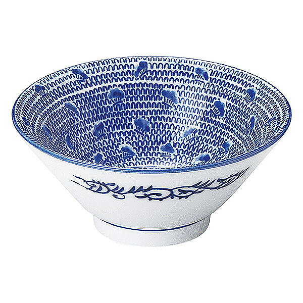 Rakuten - タイスキ 4.5ライス丼 約13.6cm 青系 中華食器・アジアン食器 ライス碗 日本製 美濃焼 業務用 28-670-238-ho/65-50208051