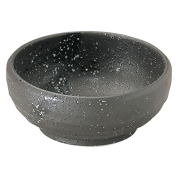 Mino Ware - 彗星 4.2ボウル 約12.7cm 黒系 和食器 ボール 日本製 美濃焼 業務用 鉢 小鉢 ボウル サラダボウル 取り鉢 鍋取り鉢 とんすい シリアルボウル ヨーグルトボウル カフェ風 モダン おしゃれ 65-51033022