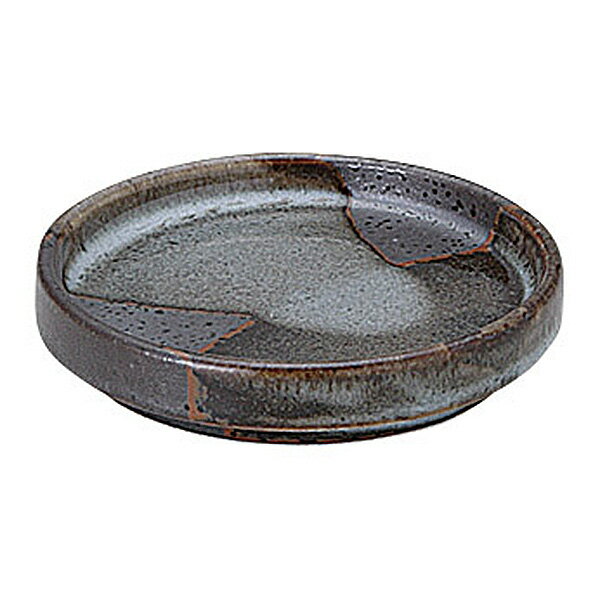 Mino Ware - 山がすみ 3.0薬味皿 約8.6cm 黒系 和食器 薬味皿 日本製 美濃焼 業務用 小皿 豆皿 おしゃれ 薬味 そば しょうゆ 醤油 お漬物皿 丸皿 65-51038090
