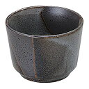 山がすみ そば猪口 約8.3cm 黒系 和食器 そば猪口 日本製 美濃焼 業務用 蕎麦猪口 そばちょこ そばちょく カップ デザートカップ スープカップ 65-...