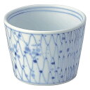 網 切立そば猪口 約8.4cm 青系 和食器 そば猪口 日本製 美濃焼 業務用 蕎麦猪口 そばちょこ そばちょく カップ デザートカップ スープカップ 65-5...