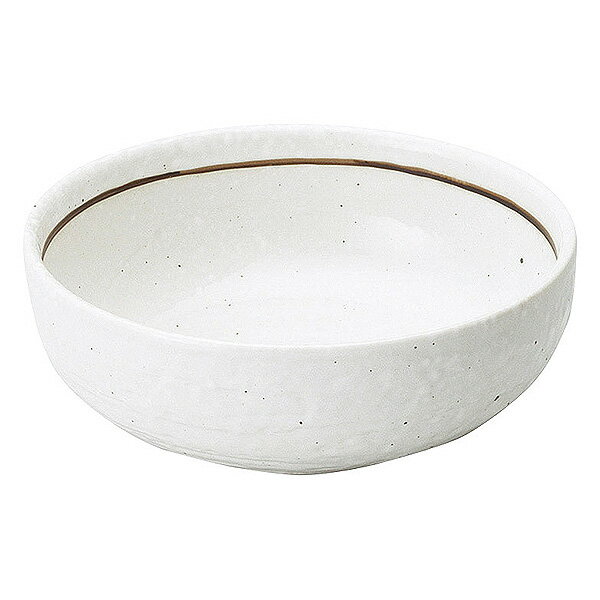 乐天商城 - 粉引ライン 石目5.5ボウル 約16.8cm 白系 和食器 ボール 日本製 美濃焼 業務用 鉢 小鉢 ボウル サラダボウル 取り鉢 鍋取り鉢 とんすい シリアルボウル ヨーグルトボウル カフェ風 モダン おしゃれ 65-51522030