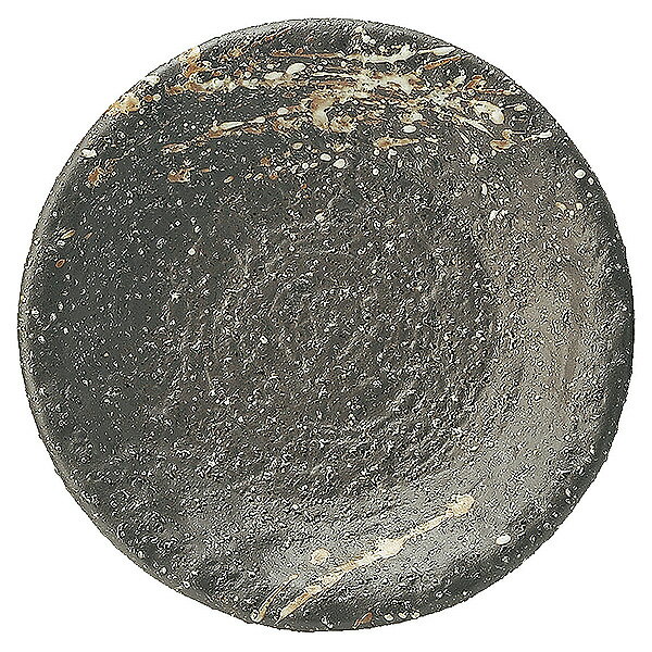 吹雪 石目5.0皿 約16.3cm 黒系 和食器 フルーツ皿・銘々皿・取皿 日本製 美濃焼 業務用 65-51532012