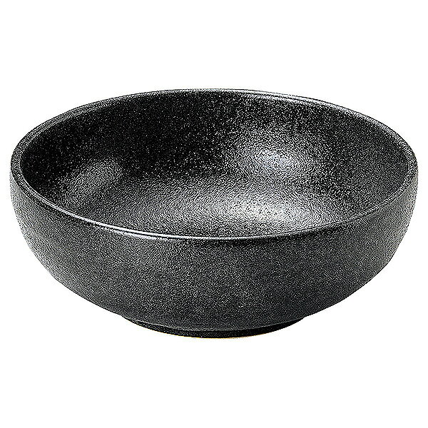Rakuten - ゆず黒耀 石目6.5ボウル 約19.8cm 黒系 和食器 ボール 日本製 美濃焼 業務用 鉢 小鉢 ボウル サラダボウル 取り鉢 鍋取り鉢 とんすい シリアルボウル ヨーグルトボウル カフェ風 モダン おしゃれ 65-51535028