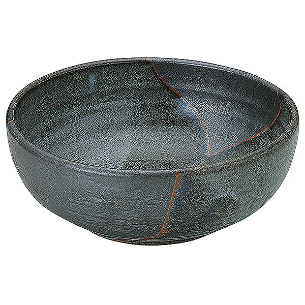 淺盤 - 山がすみ 石目7.0ボウル 約21.7cm 黒系 和食器 ボール 日本製 美濃焼 業務用 鉢 小鉢 ボウル サラダボウル 取り鉢 鍋取り鉢 とんすい シリアルボウル ヨーグルトボウル カフェ風 モダン おしゃれ 65-51538027