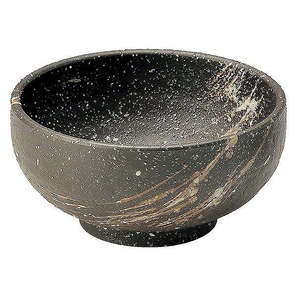 吹雪 石目高浜5.5丼 約17.1cm 黒系 和食器 多用丼 日本製 美濃焼 業務用 丼ぶり 丼 どんぶり 小さめ うどん 蕎麦 ミニ丼 モダン おしゃれ 和風 65-51632030