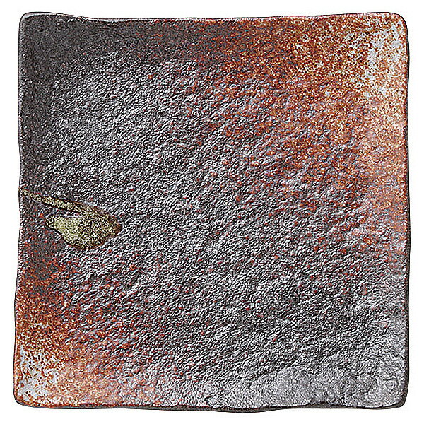 明志野 石目6.0正角皿 約17.2cm 茶系 和食器 角中皿 日本製 美濃焼 業務用 四角皿 65-51662063のサムネイル