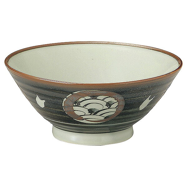 樂天商城 - 錆丸紋 5.8六兵衛 約17.4cm 茶系 和食器 飯丼 日本製 美濃焼 業務用 丼ぶり 丼 どんぶり 小さめ うどん 蕎麦 ミニ丼 モダン おしゃれ 和風 65-52368016