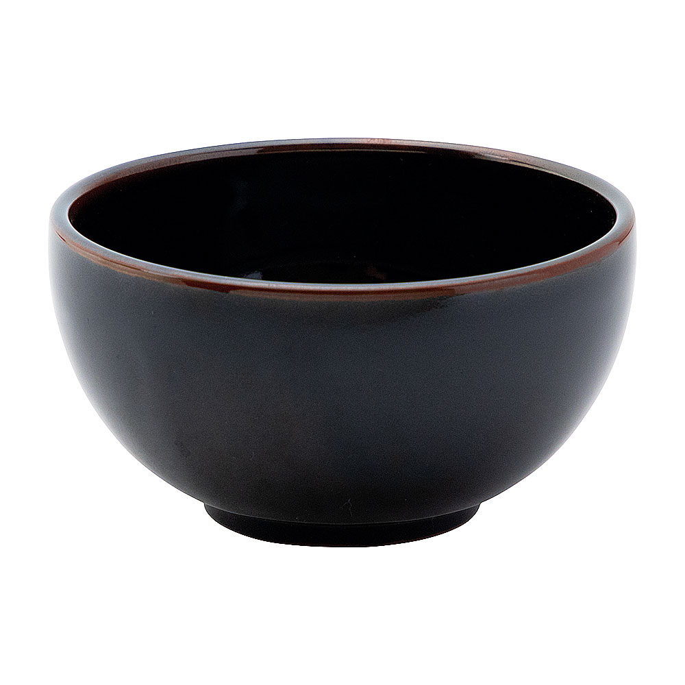 Rakuten - 宝天 14cm深口丼 約13.9cm 黒系 中華食器・アジアン食器 つけ麺用タレ鉢 日本製 業務用 rs/65-50036032