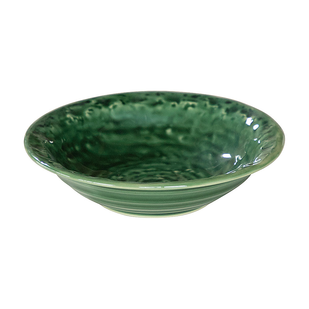 Rakuten - 瑞緑 石目16.5cm鉢 約16.6cm 緑系 和食器 盛鉢 日本製 業務用 65-51571051