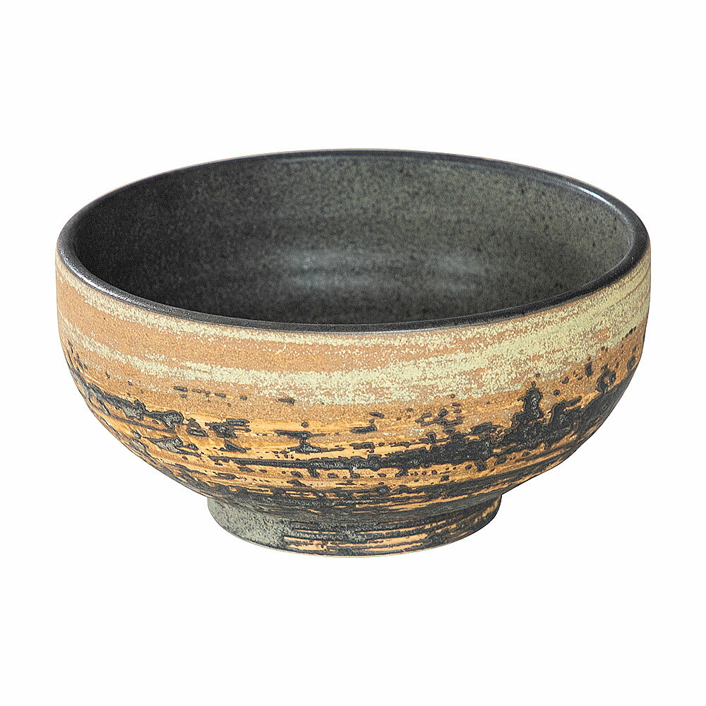 Ramen Bowls - 幾重 石目高浜17cm丼 約17.1cm 茶系 和食器 そば丼 日本製 業務用 65-51653030