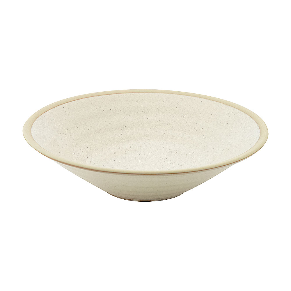乐天商城 - 風紋 リップル26cm鉢 約26.2cm ベージュ系 和食器 大鉢 日本製 業務用 65-53141050