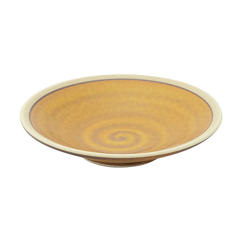 樂天商城 - 桂秋 リップル12cm皿 約12.1cm 茶系 和食器 小皿 日本製 業務用 65-53146010