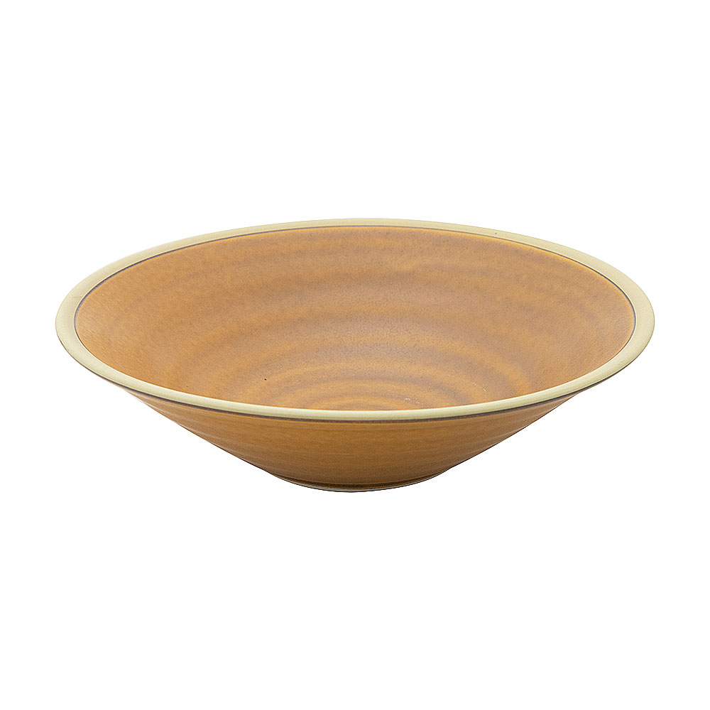 乐天商城 - 桂秋 リップル26cm鉢 約26.2cm 茶系 和食器 大鉢 日本製 業務用 65-53146050