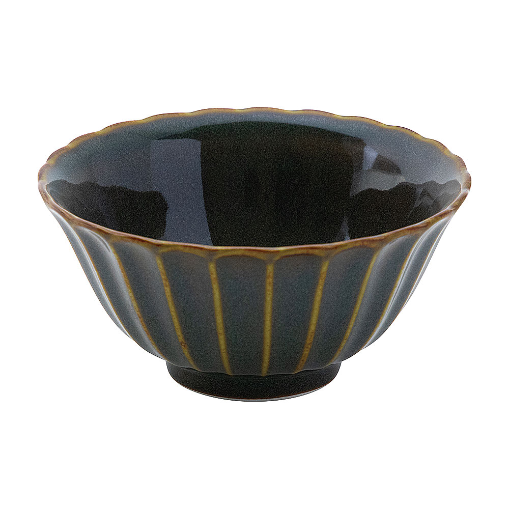 かすみ 山藍 12.5cmボウル 約12.7cm 緑系 和食器 小鉢 日本製 業務用 65-56170021