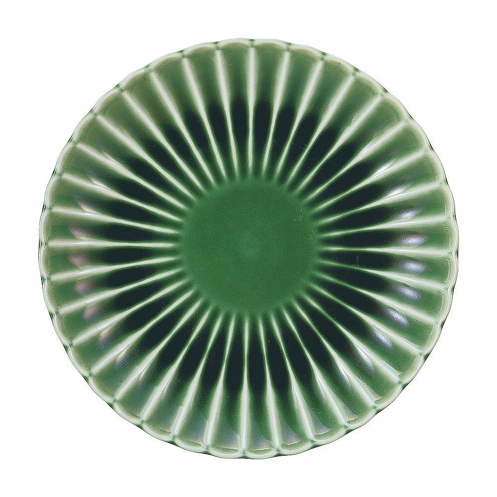 Rakuten - かすみ 緑 24cm丸皿 約24cm 緑系 和食器 丸大皿 日本製 業務用 65-56171000