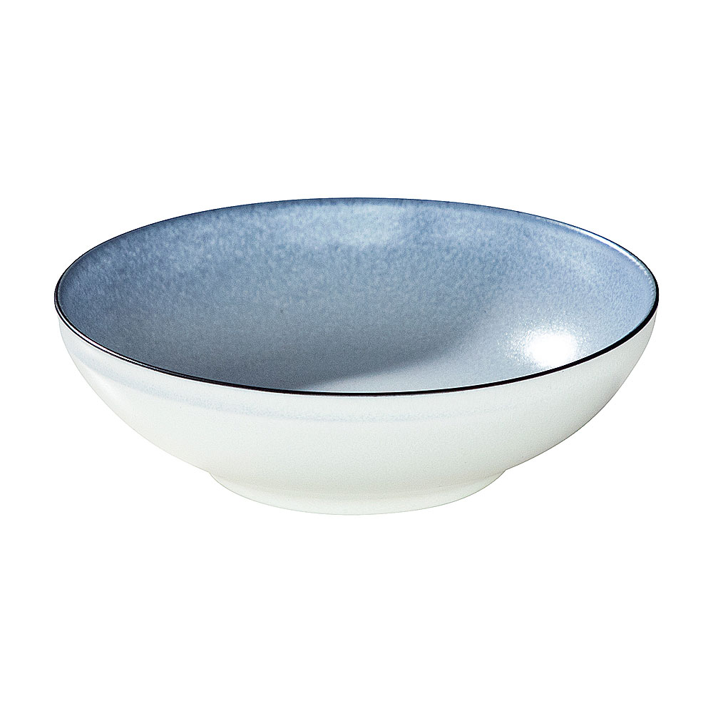 乐天商城 - 氷華 15cm鉄鉢 約14.9cm 青系 和食器 中鉢 日本製 業務用 65-56981058