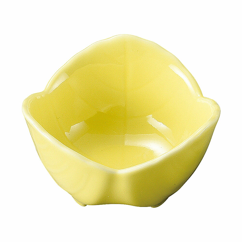 Rakuten - 三つ葉 黄 珍味 約7.3cm 黄系 和食器 珍味 中国製 業務用 65-58965083