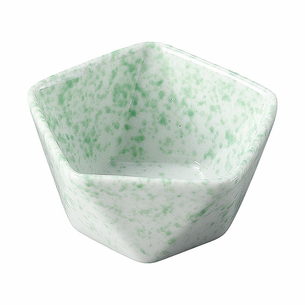 Rakuten - 五角 緑吹き 珍味 約7.2cm 緑系 和食器 珍味 中国製 業務用 65-58966082