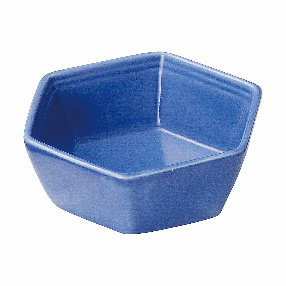 Rakuten - 六角 青 小鉢 約10.1cm 青系 和食器 小鉢 中国製 業務用 65-58985034