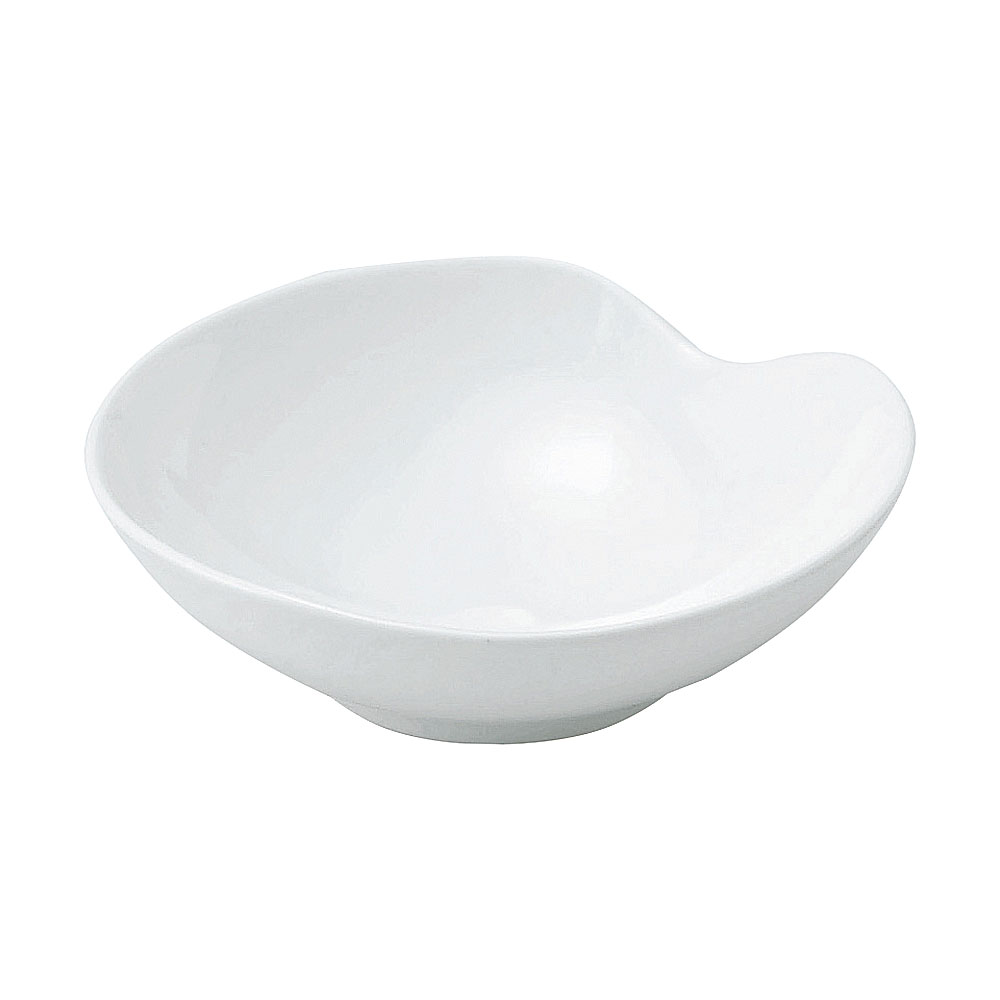 Other - 白 11cmハート皿 約11.3cm 白系 洋食器 変形プレート 15cm以下 日本製 業務用 65-59000015