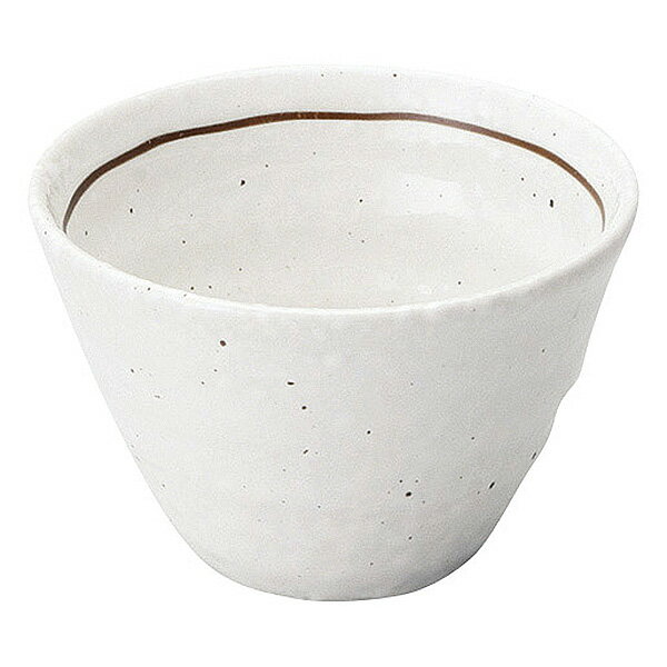 粉引ライン リップル碗 小 約11.1cm 白系 和食器 小鉢 日本製 美濃焼 業務用 65-53122070