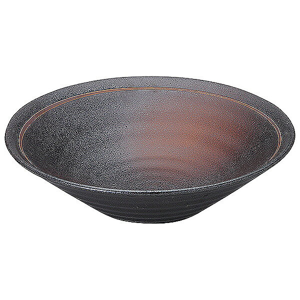 Rakuten - あけぼの リップル7.0鉢 約23.1cm 茶系 和食器 めん皿・パスタ皿・カレー皿 日本製 美濃焼 業務用 65-53164052