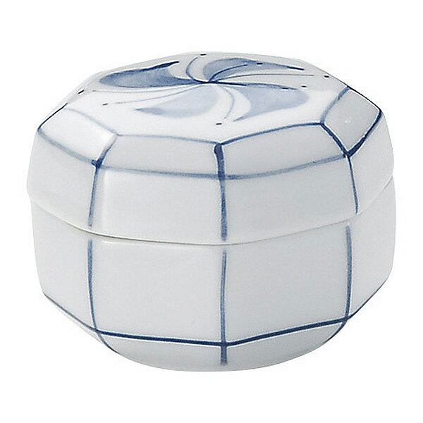 乐天商城 - 蔦格子 蓋付き珍味 約6cm 青系 和食器 蓋付珍味 業務用 65-58907086