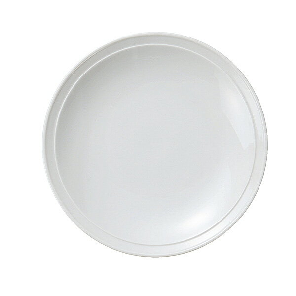 白中華 丸7.5皿 約23.4cm 白系 中華食器・アジアン食器 大皿 日本製 美濃焼 業務用 白い食器 白 中華皿 国産 産地直送 28-652-048-ka