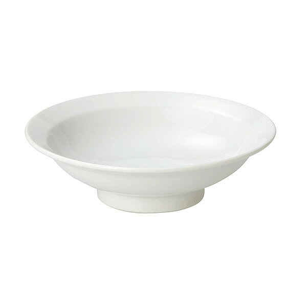 樂天商城 - 白中華 6.0丸高台皿 約18.9cm 白系 中華食器・アジアン食器 チャーハン皿 日本製 美濃焼 業務用 29-584-169-ka