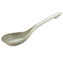 雪一蹟 砂目型レンゲ 約17.8cm 中華食器・アジアン食器 レンゲ 磁器 スプーン 日本製 業務用 rs/59-044-A509(3)